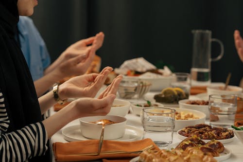 People on Dinner During Ramadan