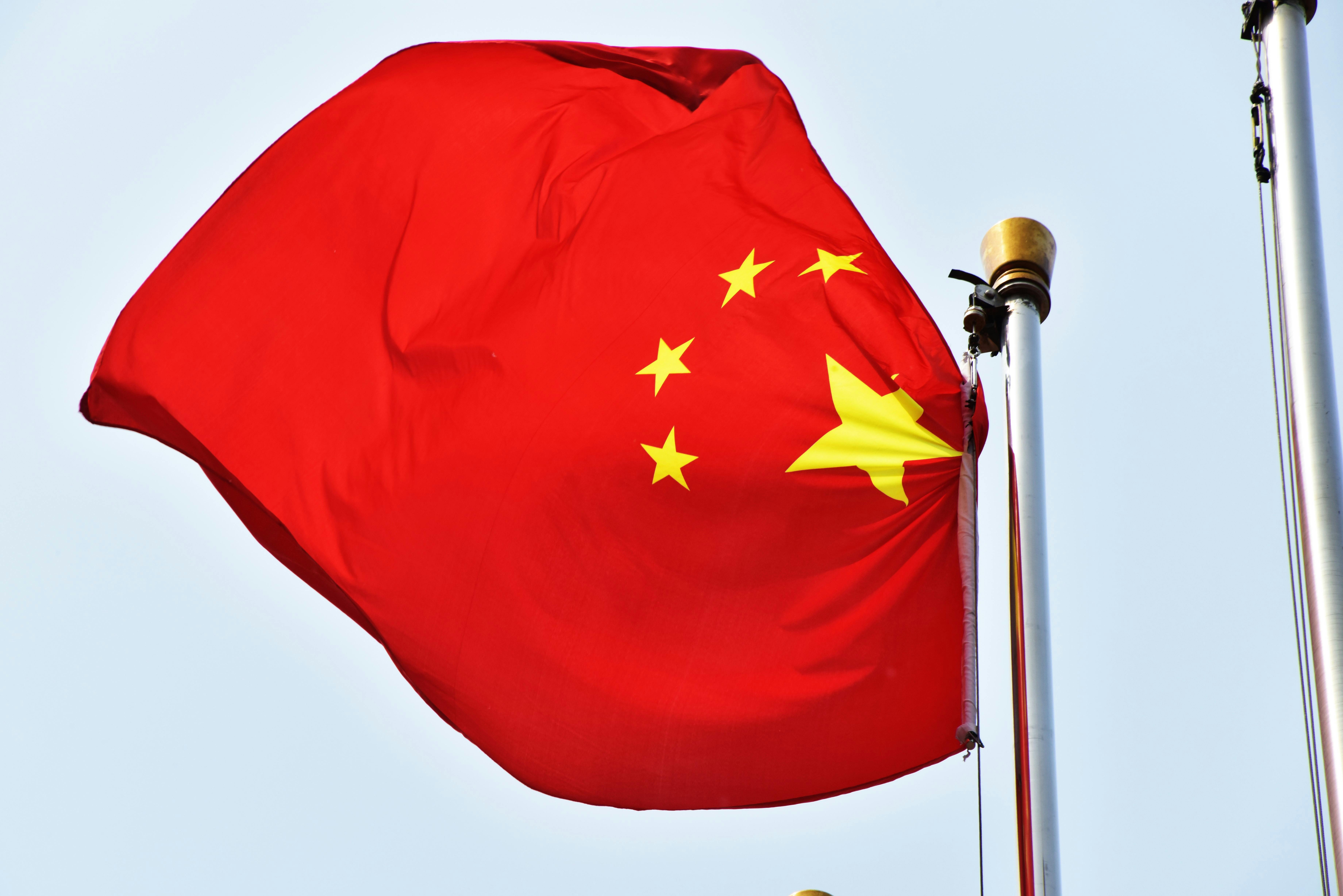 Free stock photo of Chinese flag