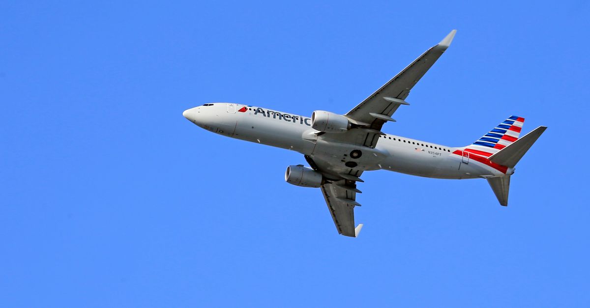 American Airlines Boeing 787-8 Naples Airport