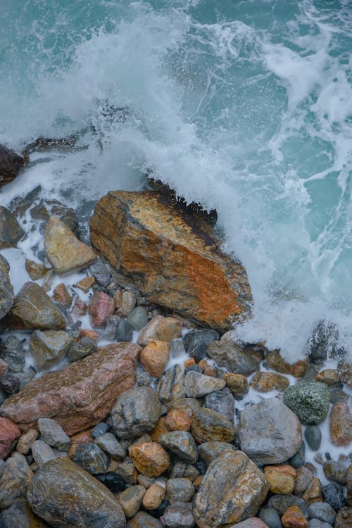 Kostenloses Stock Foto zu aufsicht, felsen, felsig