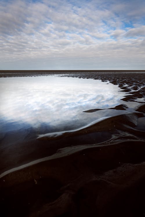 물 거울, 미러링, 북해의 무료 스톡 사진