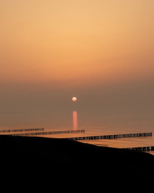 Kostnadsfri bild av bländande ljus, havet, havsutsikt