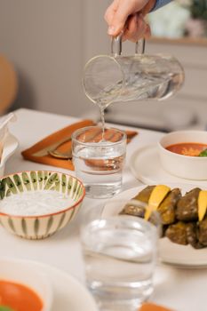 Clear Thickened Water