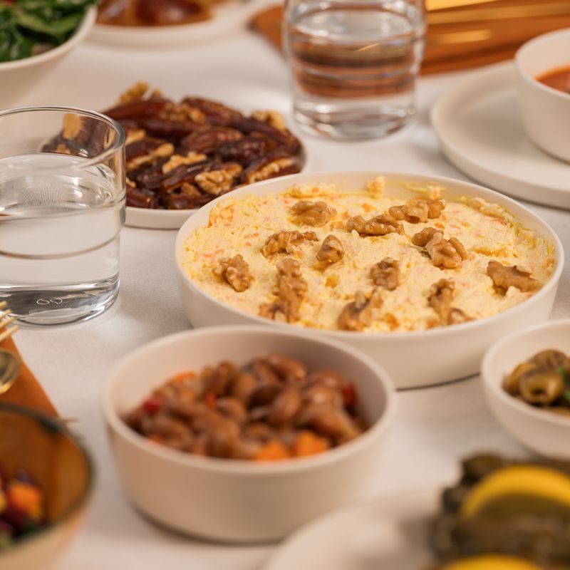 Ramadan Iftar Baked Pasta with Lentils and Cumin