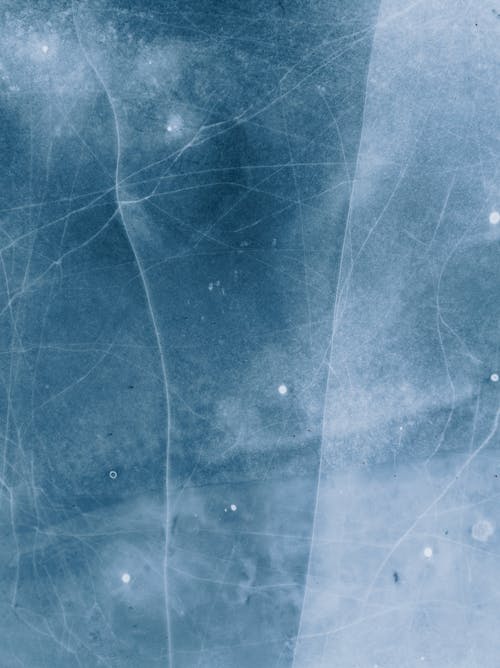 Close-up of an Icy Surface