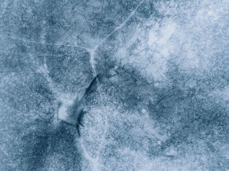 Close-up of an Icy Surface