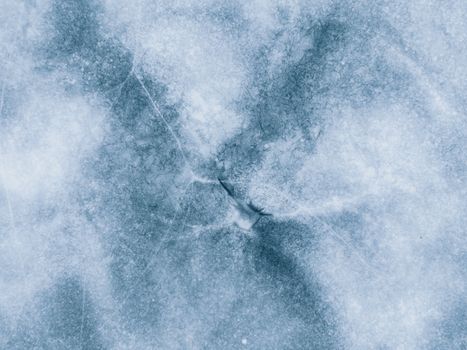 Close-up of an Icy Surface