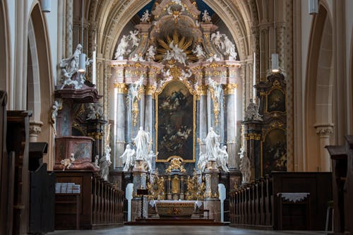 Kostenloses Stock Foto zu altar, barock, christentum