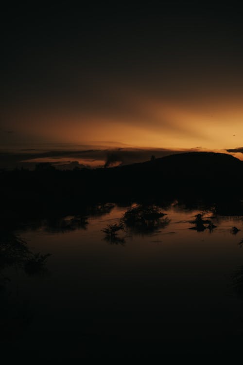 Lake at Sunset