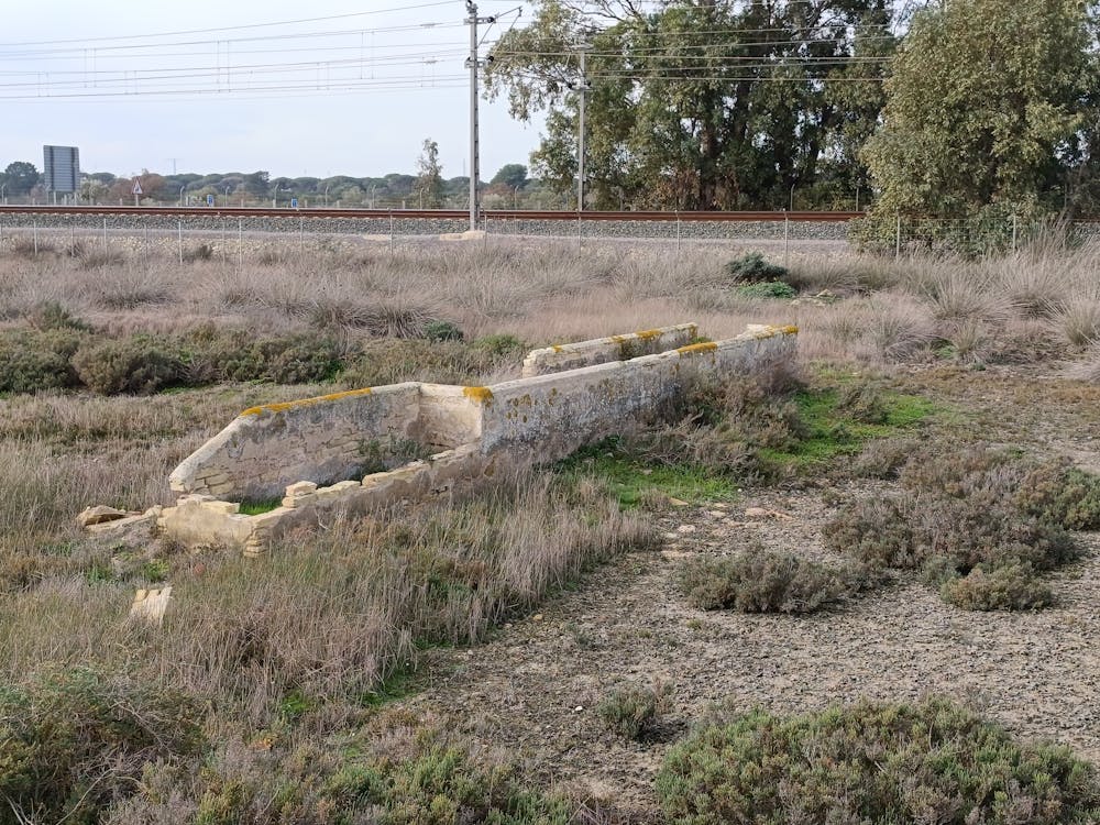 abrevadero en ruinas en el paraje de las Aletas - fotografía 2