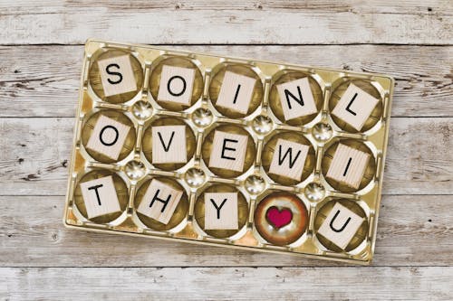 Free So in Love with You Sign Stock Photo