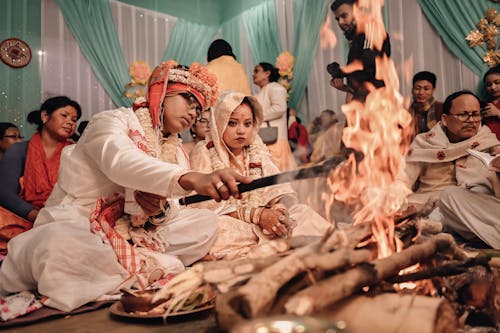 Assamesische Hochzeit