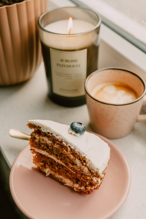 Darmowe zdjęcie z galerii z cappuccino, ciasto, desser