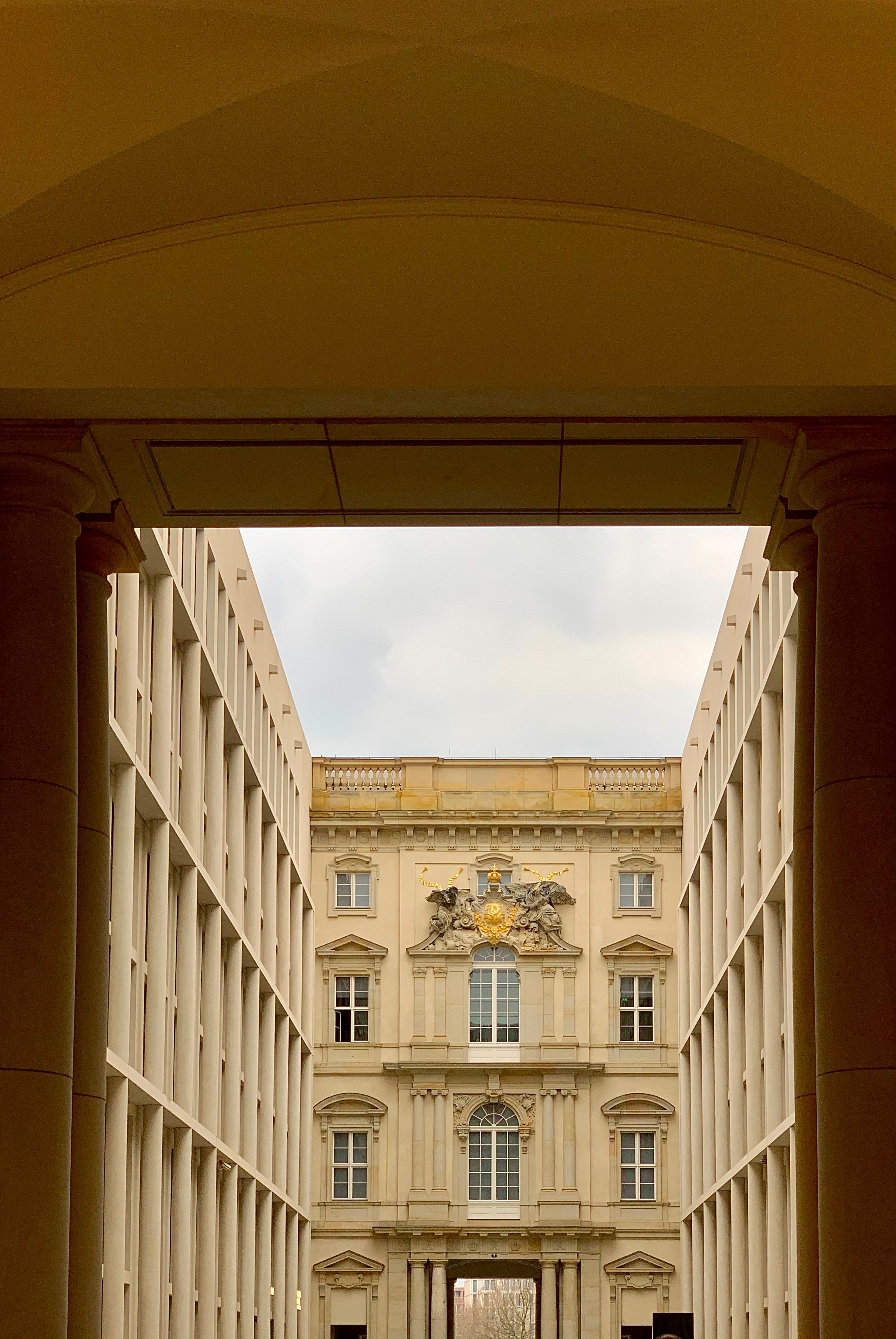 Inside View of Humboldt Forum in Berlin Palace in Berlin in Germany ...