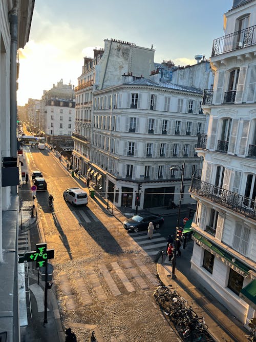 Free stock photo of cobblestone street, france, paris