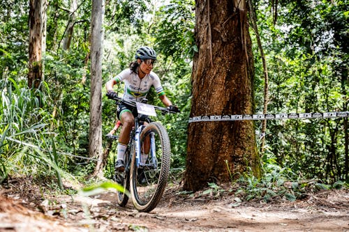 サイクリスト, ジャングル, スポーツの無料の写真素材