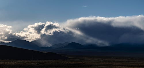 Gratis lagerfoto af mountians, ørken, skyer