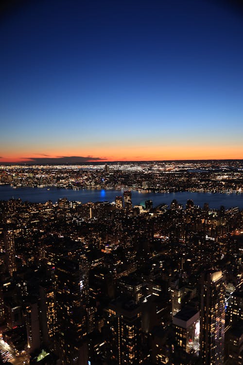 New York City Skyline at Dusk