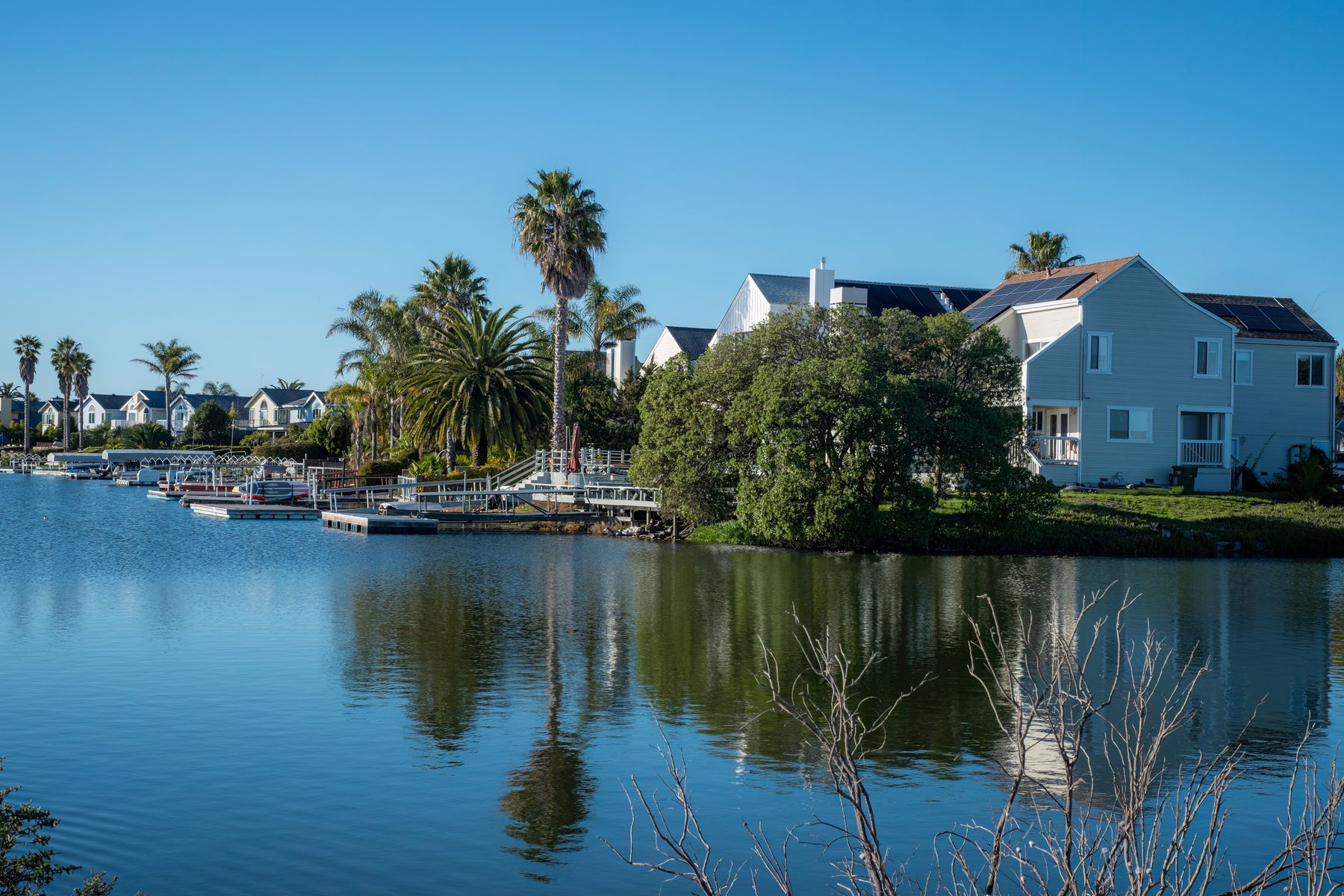 Canal-front residential neighborhood representing Cape Coral waterfront living