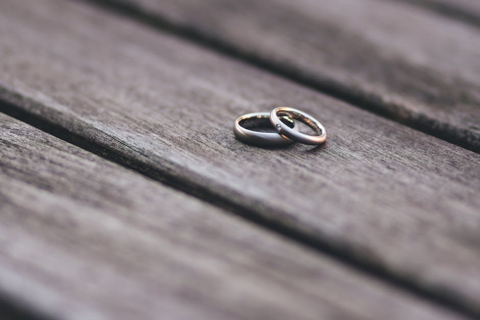 Black and Silver Ring