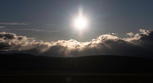 Ingyenes stockfotó felhők, hegyek, naplemente témában