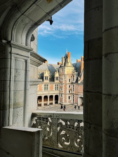 Foto profissional grátis de arquitetura gótica, blois, castelo