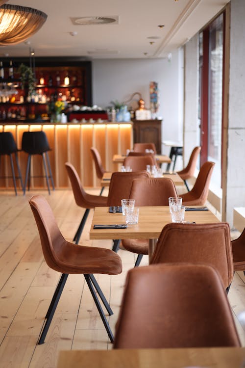 Interior of an Empty Cafe