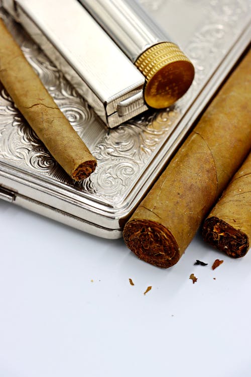Fotos de stock gratuitas de adicción, caja de puros, cigarillo