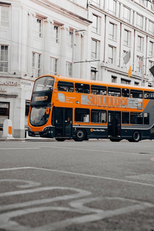 Fotobanka s bezplatnými fotkami na tému autobus, autobusom, Dublin