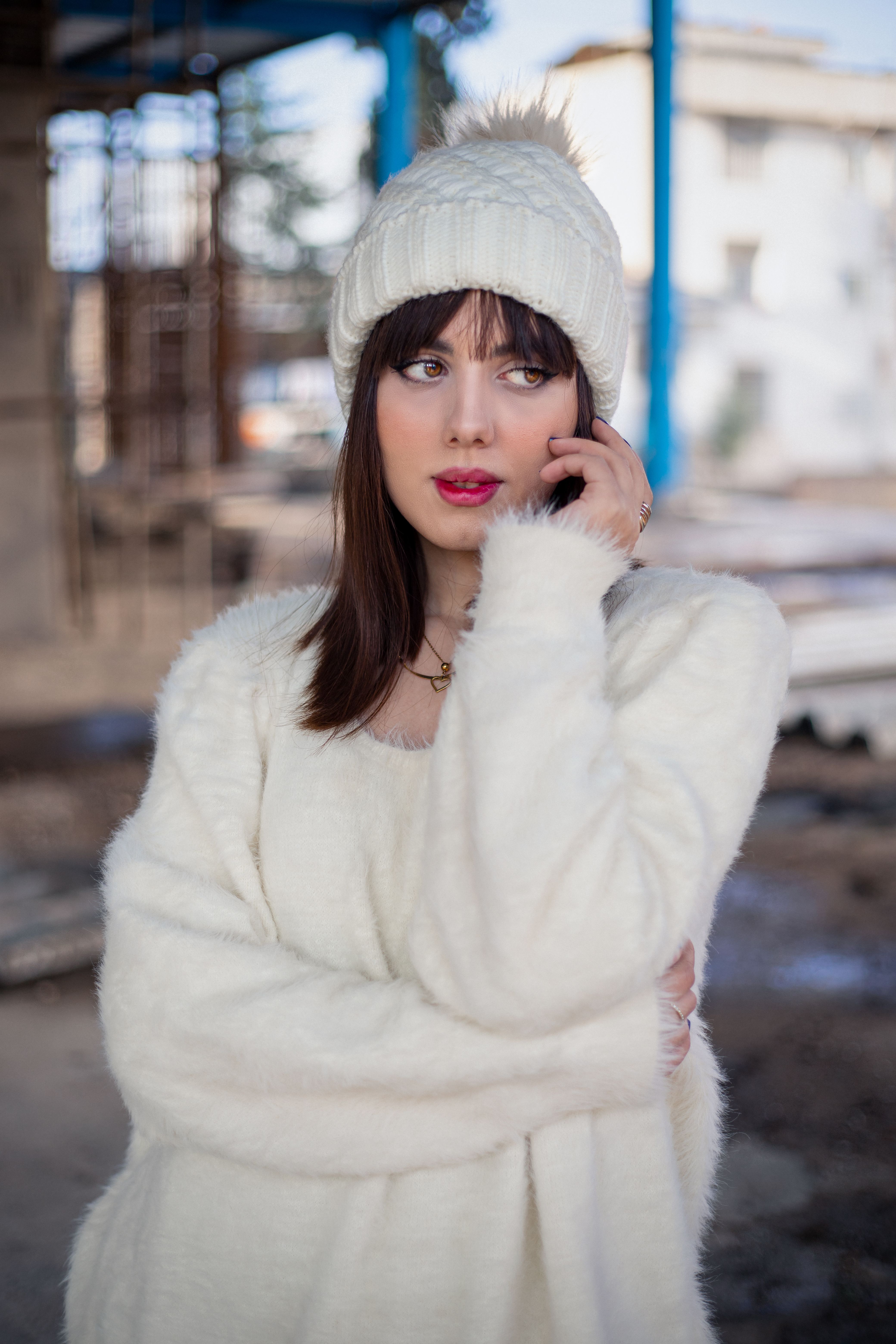 Blusa de Tricô Off White