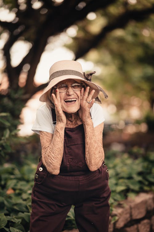 Free Woman Wearing Brown Overall Stock Photo