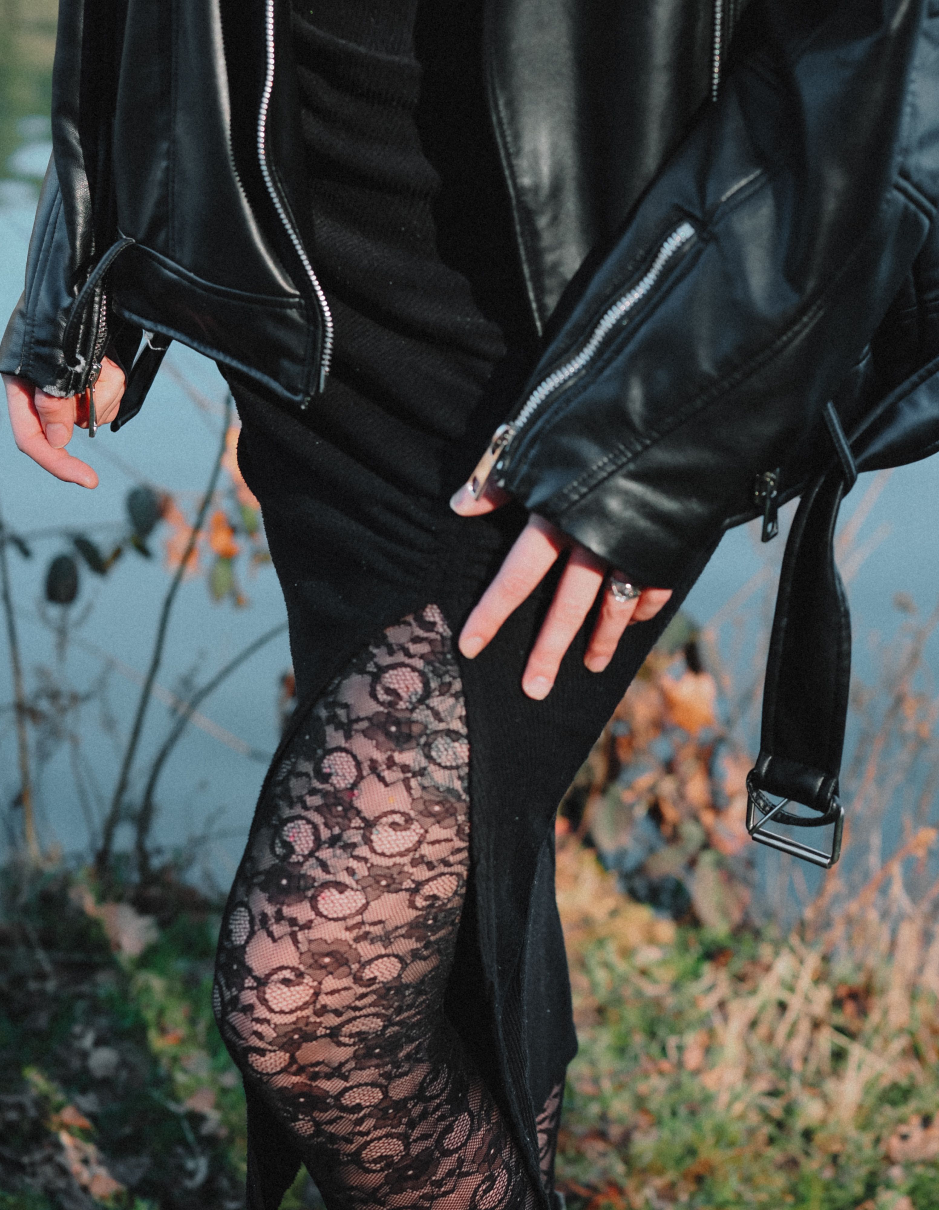knee length dresses for ladies Black Lace Dress – CharnellMarieBoutique main image 0