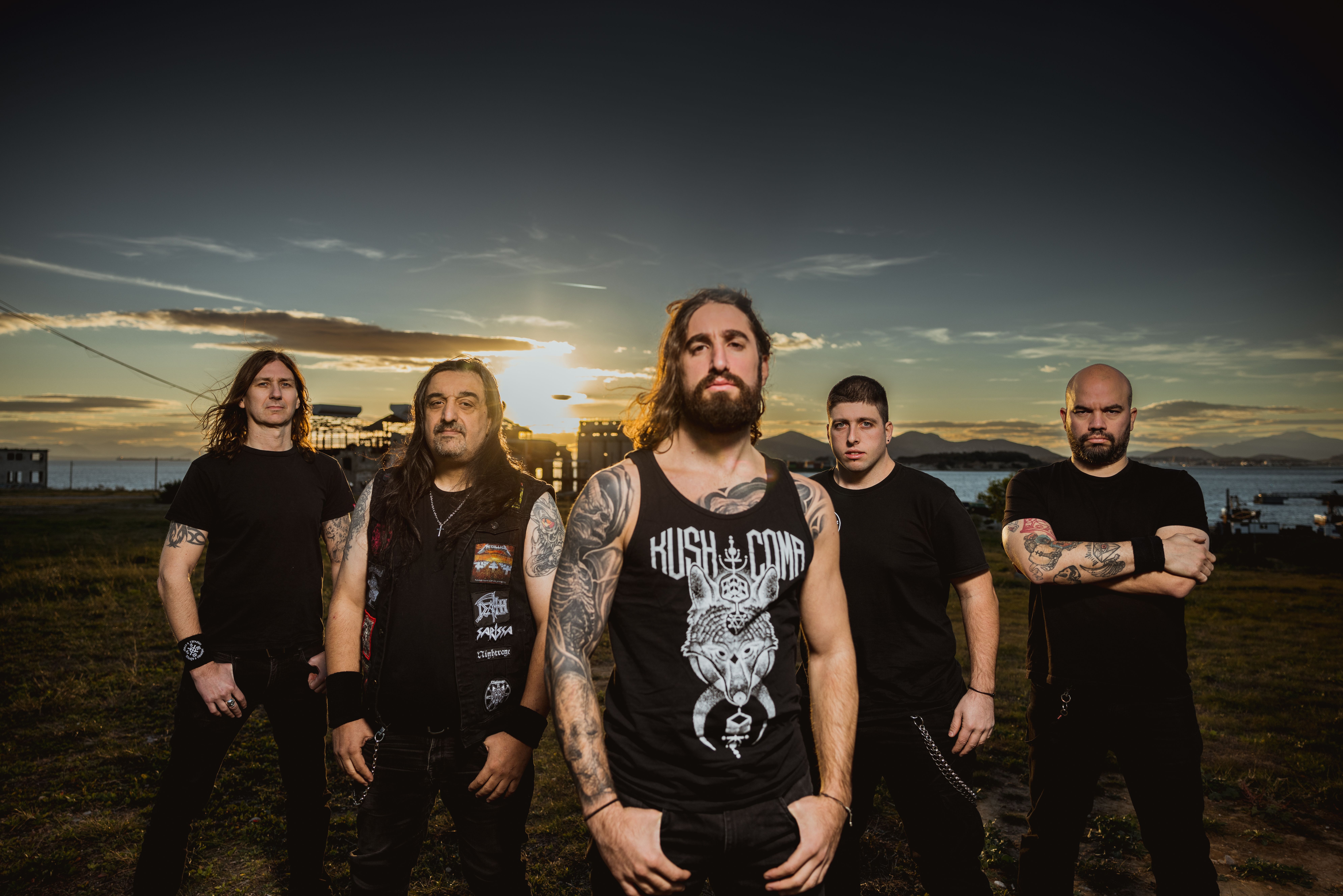 Portrait of Metal Musicians at Sunset · Free Stock Photo