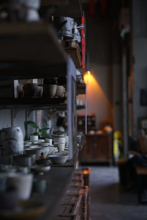 Foto profissional grátis de abundância, canecas, cozinha