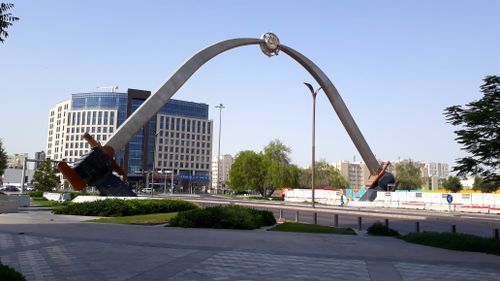 Free Doha Corniche  Stock Photo