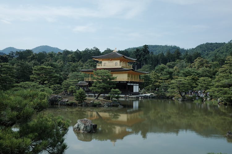 Kinkaku-ji Temple In Kyoto, Japan