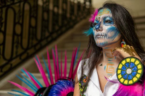 Δωρεάν στοκ φωτογραφιών με dia de los muertos, γιορτή, γυναίκα