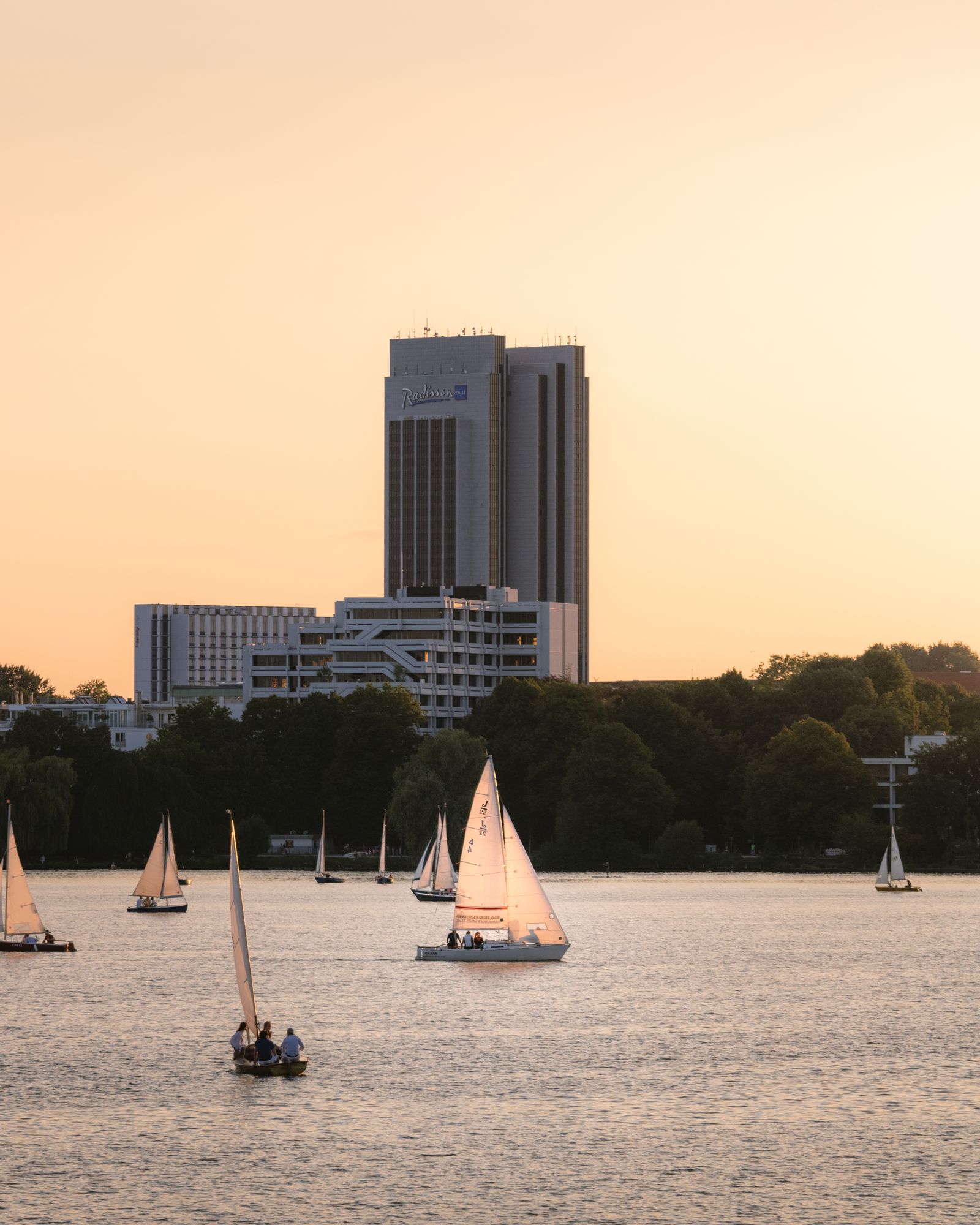 The Alster Lakes, Hamburg