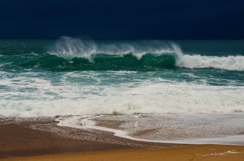 Free stock photo of beach, beach waves, blue ocean