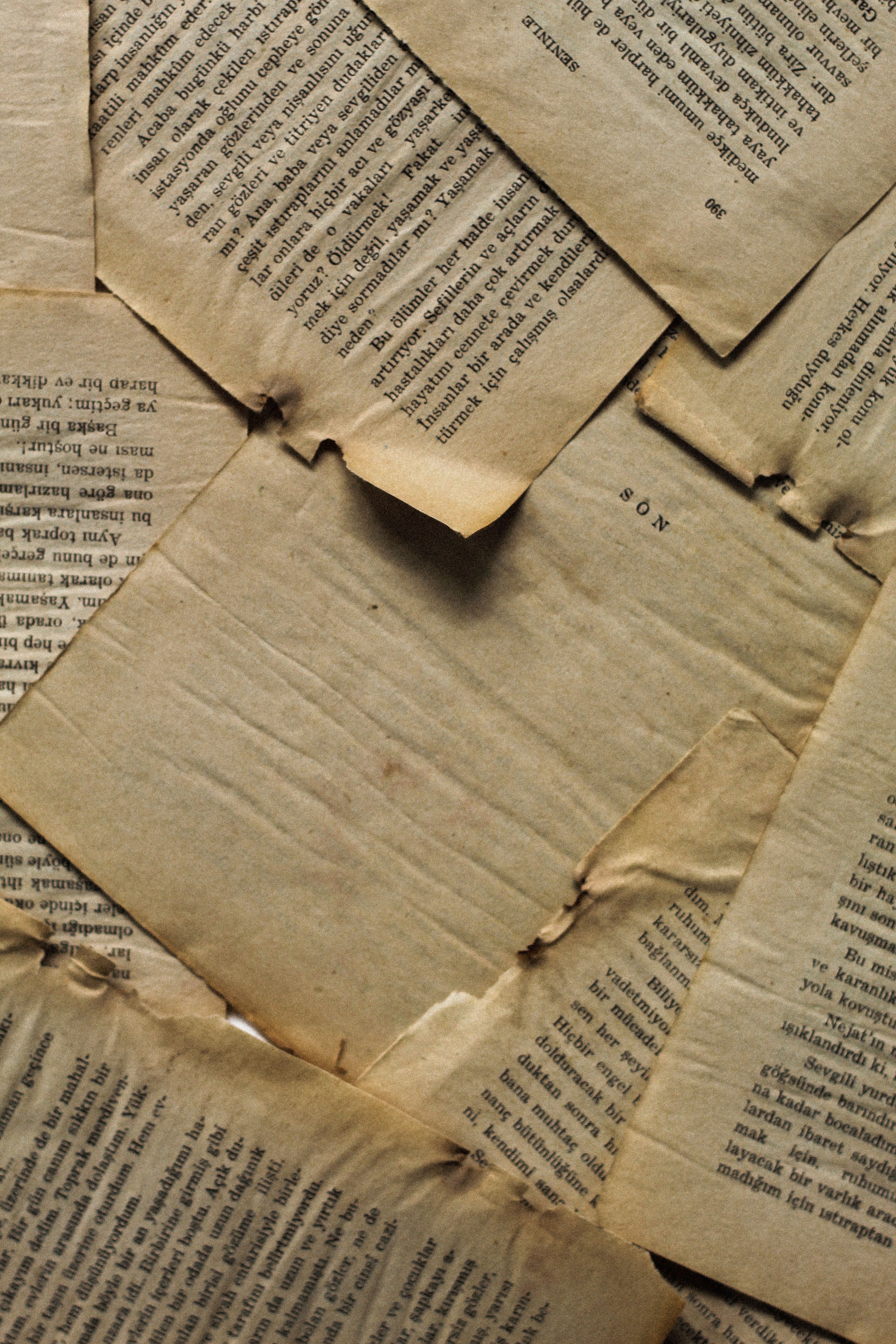 Printed Pages of Old Books · Free Stock Photo
