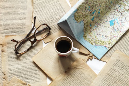 Immagine gratuita di caffè, cartina geografica, espresso