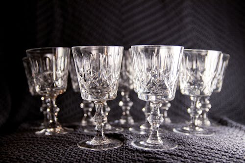 Set of Crystal Goblets