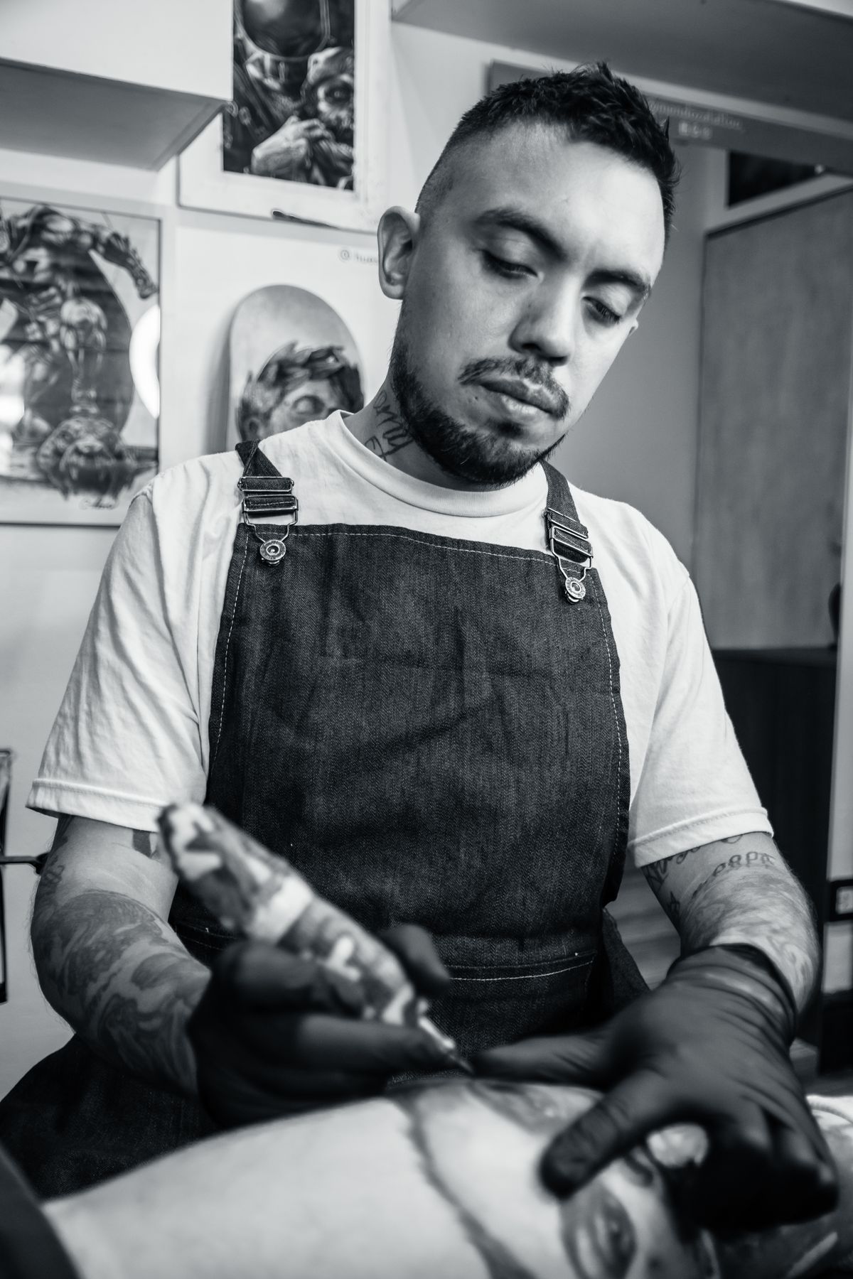 Portrait of founder and lead artist Marcus Hale