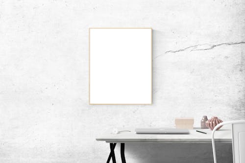 Blank Frame Above Table