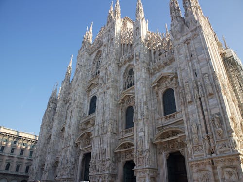 The duomo cathedral in milan, italy