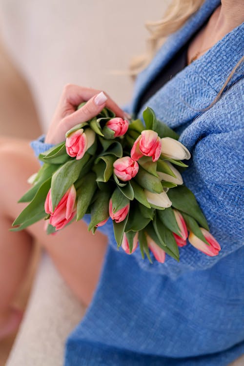 Imagine de stoc gratuită din buchet, femeie tânără, flori