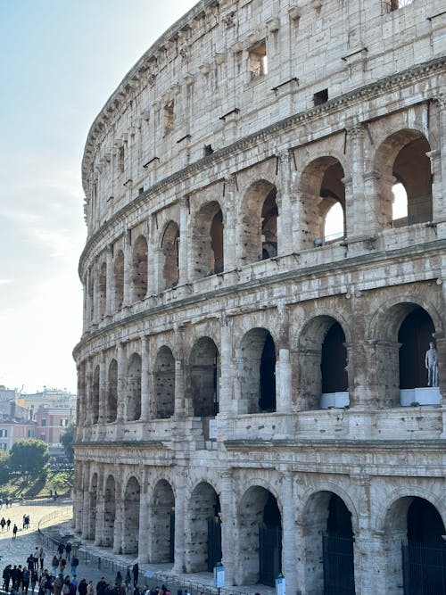 Ilmainen kuvapankkikuva tunnisteilla antiikki, auringonvalo, Colosseum