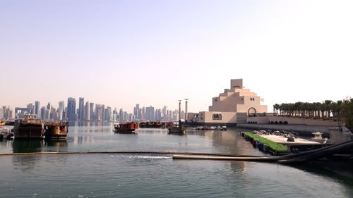 Free Doha Corniche Stock Photo