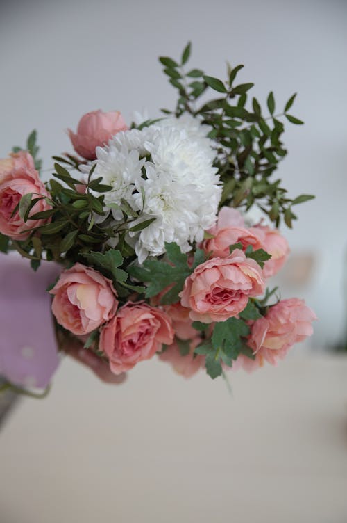 バラ, ピンクのバラ, ブーケの無料の写真素材