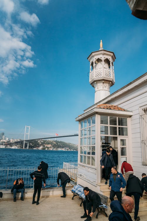 伊斯坦堡, 博斯普魯斯海峽, 博斯普魯斯海峽大橋 的 免費圖庫相片